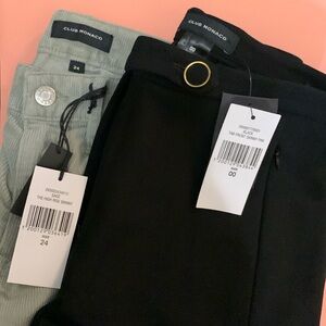 NWT Club Monaco work pants bundle. Size 24/00